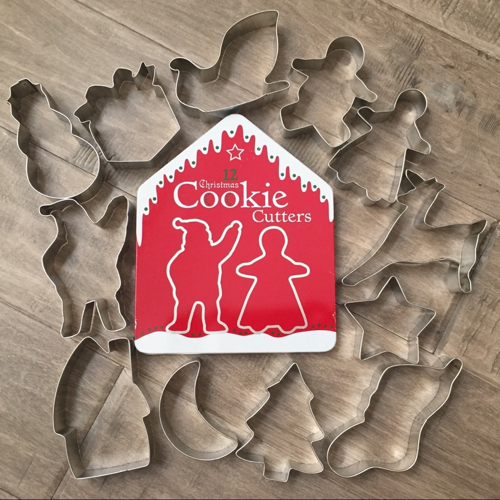 Williams Sonoma 12 Christmas Cookie Cutters